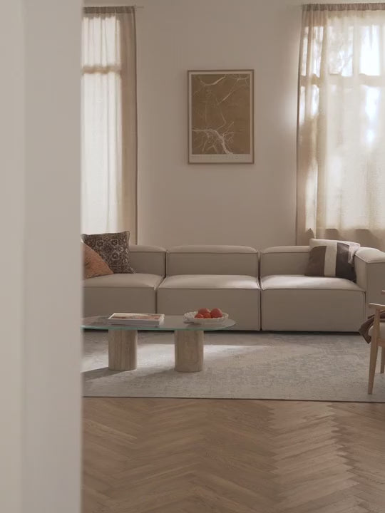 Lego Dörtlü Koltuk Kırık Beyaz