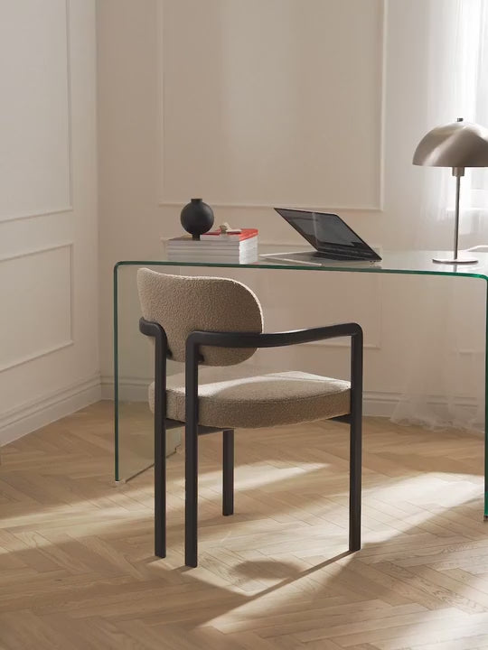 Austral Metal Sandalye Bej Bukle