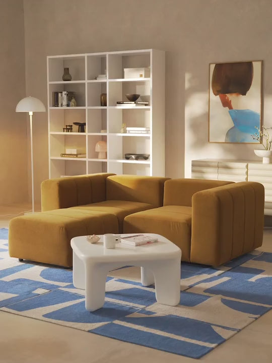 Deko Köşe Koltuk Hardal Sarısı