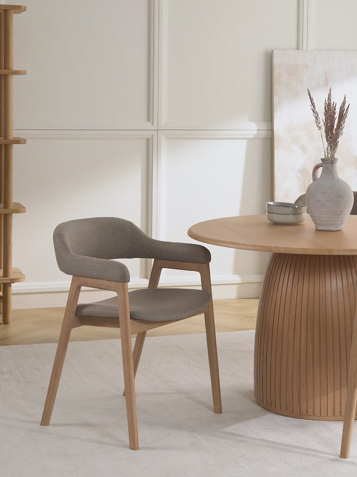 Sweet Ahşap Sandalye Vizon