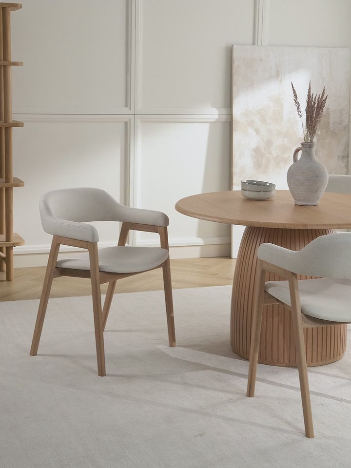 Sweet Ahşap Sandalye Kırık Beyaz