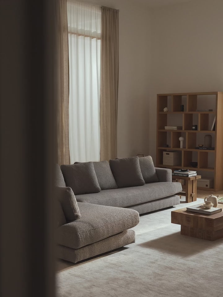 Model Plus Köşe Koltuk Gri Bukle