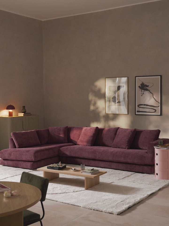 Model Plus Köşe Koltuk Patlıcan