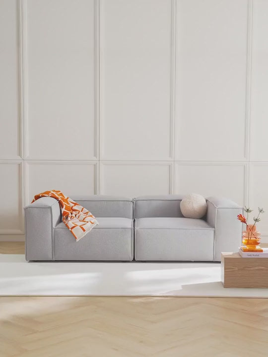 Lego Üçlü Koltuk Açık Gri