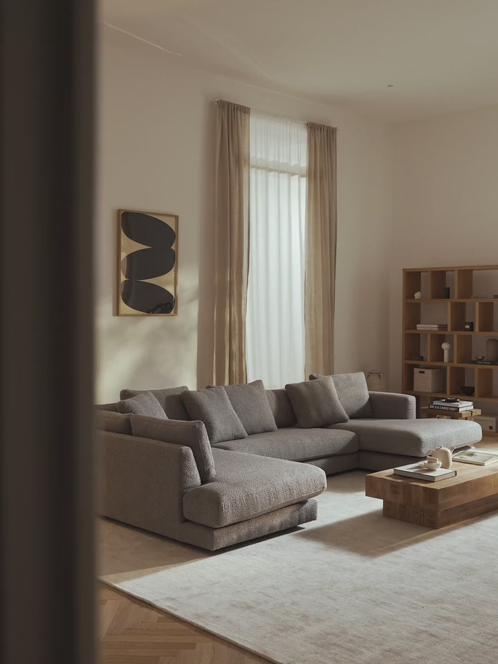 Model Max Köşe Koltuk Gri Bukle