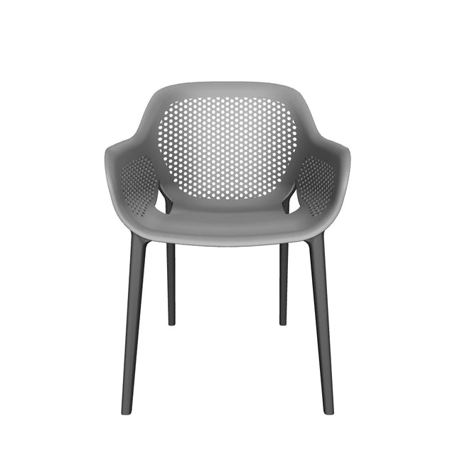 Atra Polipropilen Sandalye Antrasit Siyah