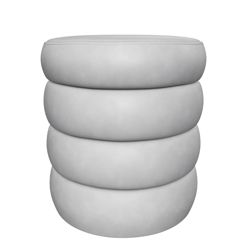 Beko Silindir Puf Gri