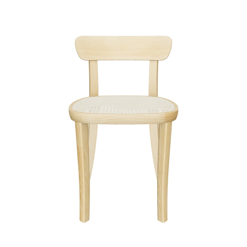 Beliz Hazeran İşlemeli Ahşap Sandalye Meşe