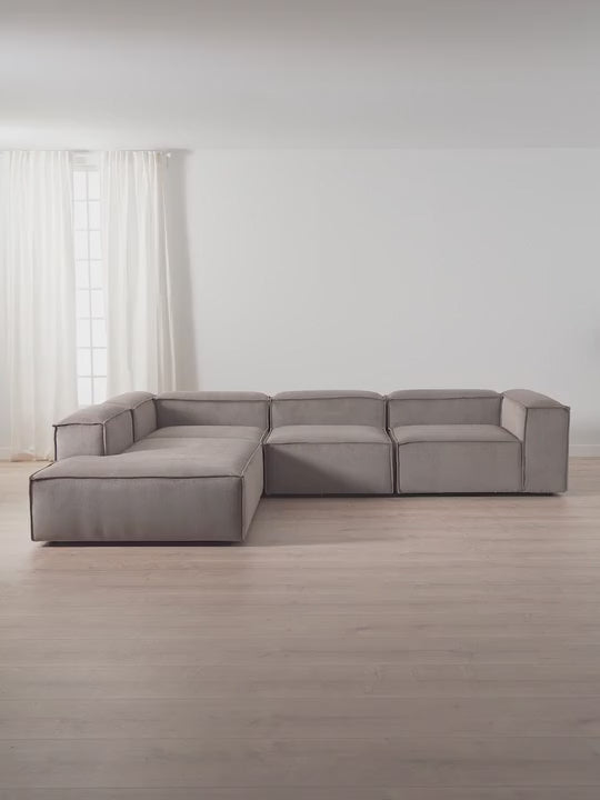 Lego Large Köşe Koltuk Kahve Fitilli