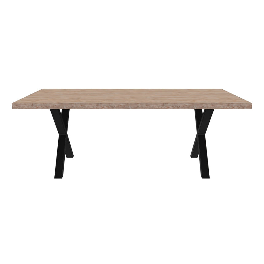 Crea Ahşap Yemek Masası Füme Meşe