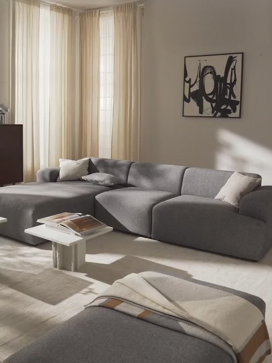 Mira Large Köşe Koltuk Koyu Gri