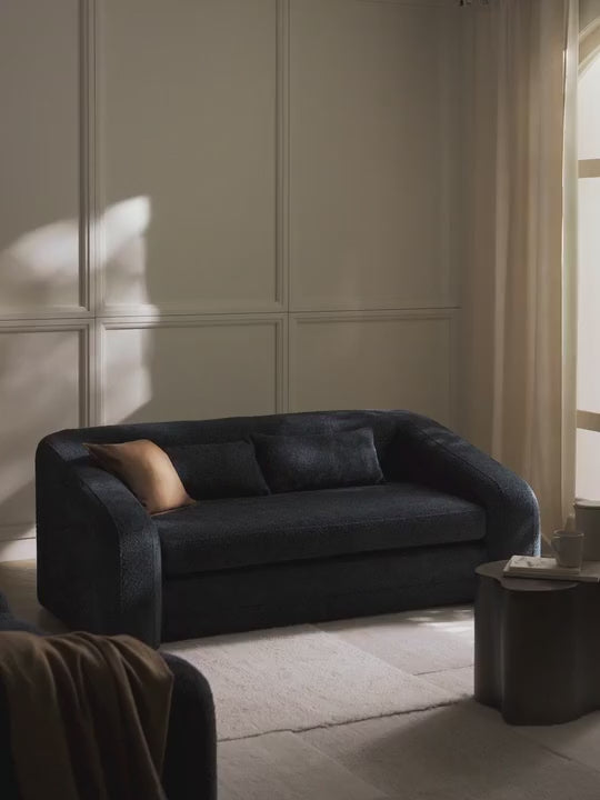 Fara Yataklı İkili Koltuk Antrasit Teddy