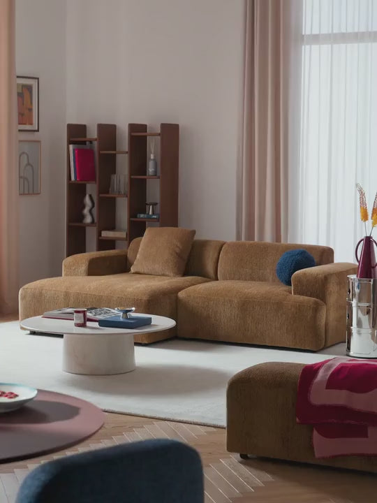 Mira Köşe Koltuk Kahve Şönil