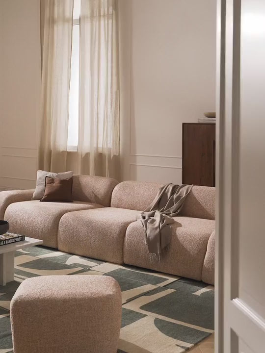 Prag Dörtlü Koltuk Portakal Bukle