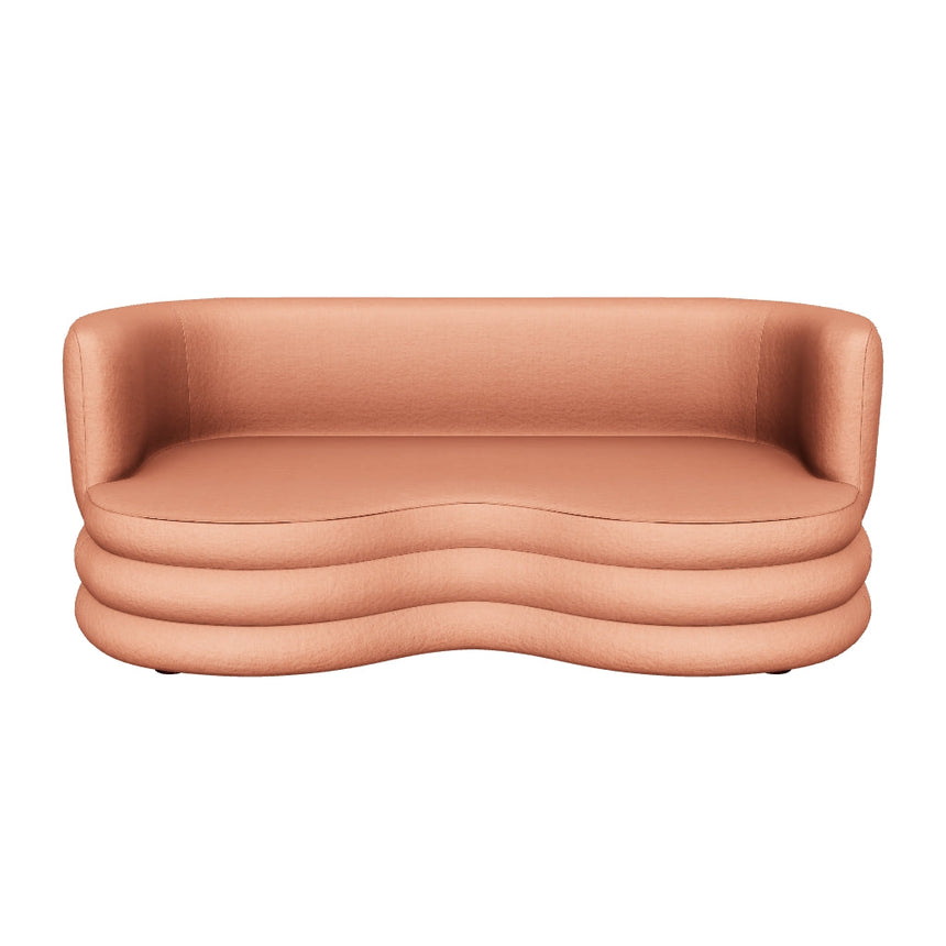 Daisy Puf Üçlü Koltuk Kiremit Bukle