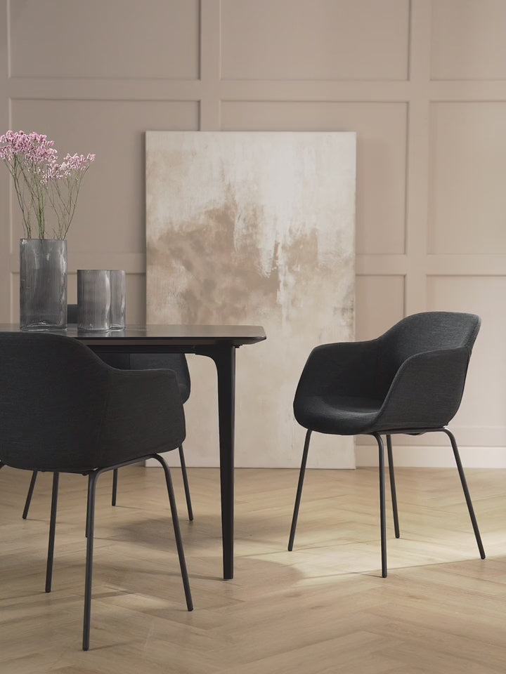 Crea Metal Sandalye Antrasit