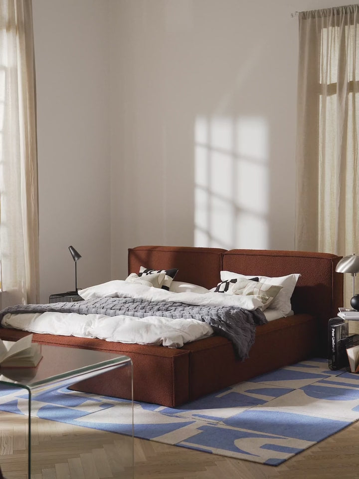 Lego Çift Kişilik Karyola Pişmiş Toprak Bukle