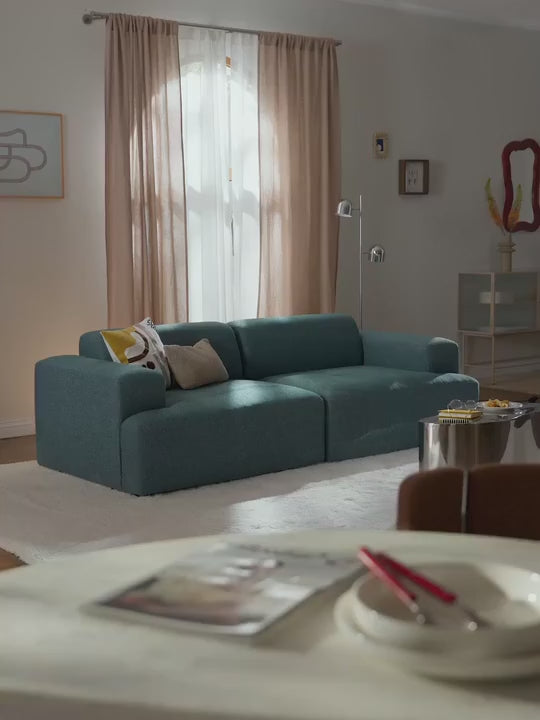 Mira Üçlü Koltuk Turkuaz