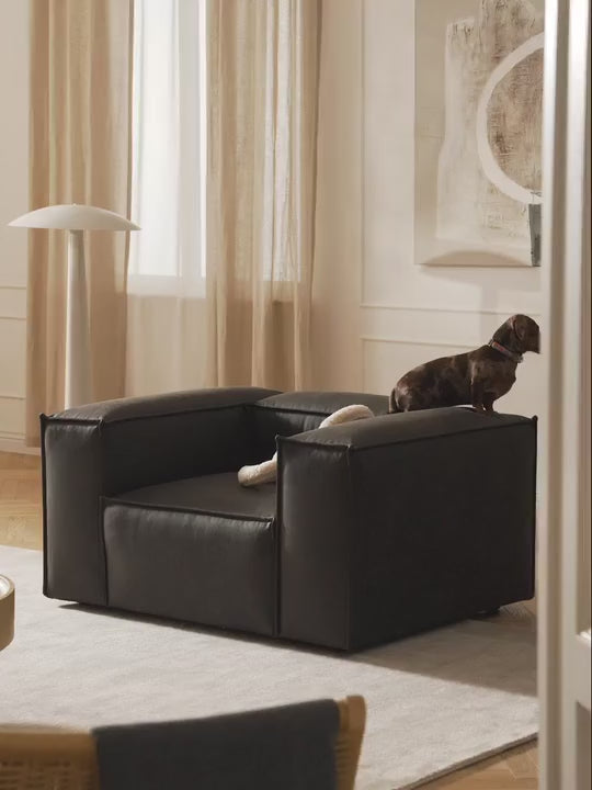 Lego Tekli Koltuk Gri Kahve