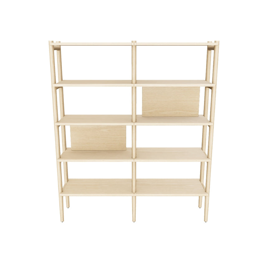 Elle Ahşap Kitaplık