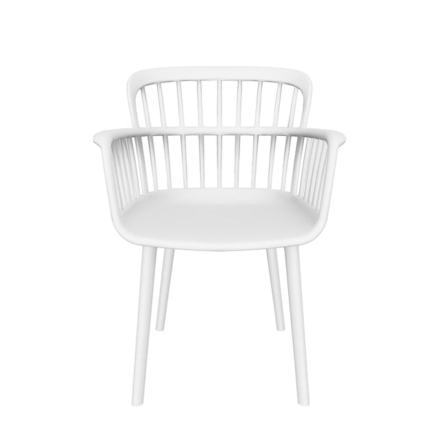 Eva P Polipropilen Sandalye Beyaz