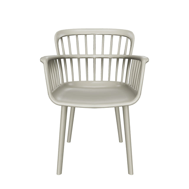Eva P Polipropilen Sandalye Çimento Grisi