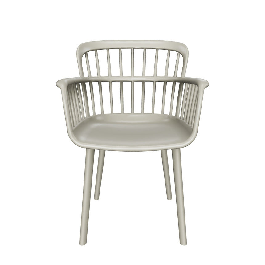 Eva P Polipropilen Sandalye Çimento Grisi