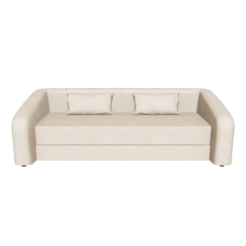 Fara Yataklı Üçlü Koltuk Bej