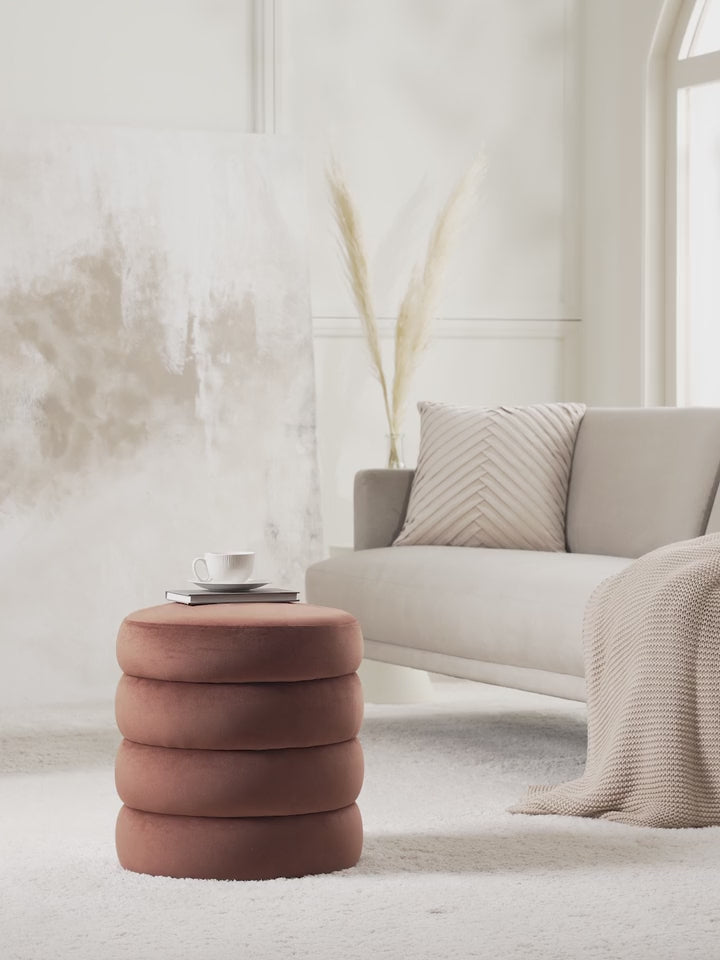 Beko Silindir Puf Pas Kırmızısı