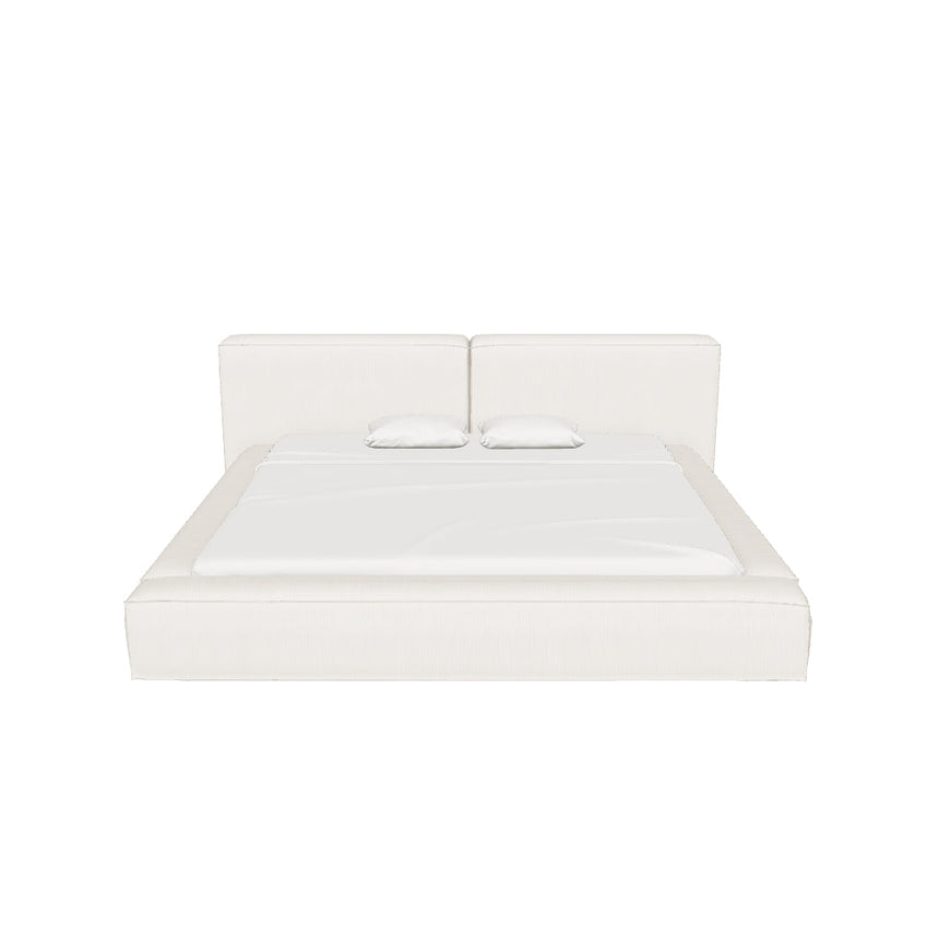 Lego Çift Kişilik Karyola Bej Fitilli