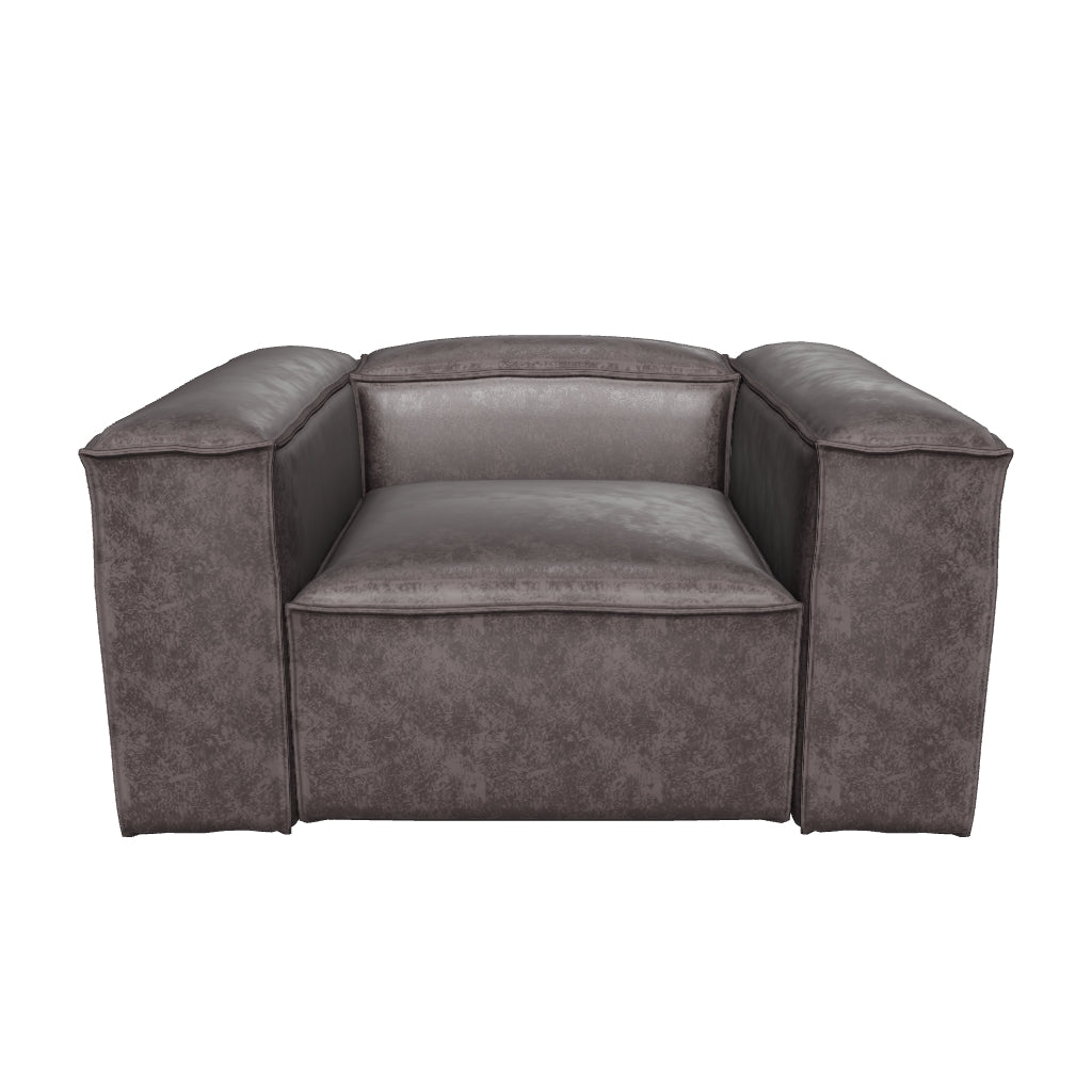 Lego Tekli Koltuk Gri Kahve