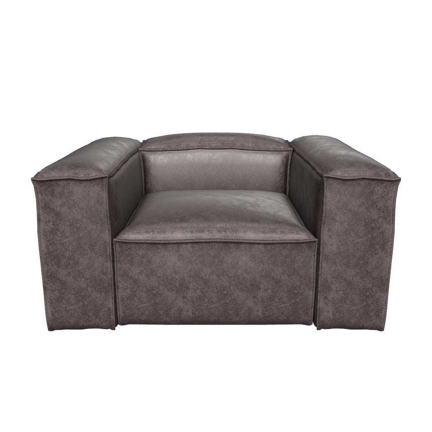 Lego Tekli Koltuk Gri Kahve