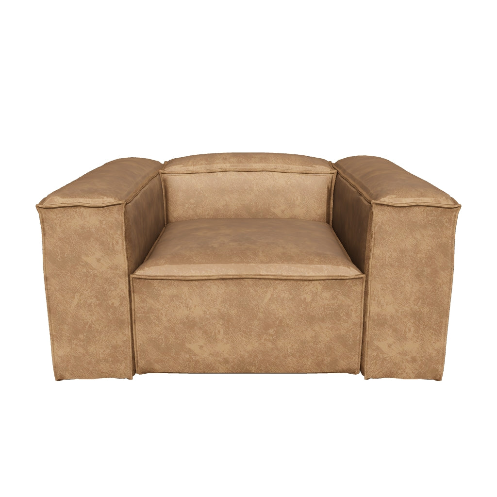 Lego Tekli Koltuk Taba Kahve