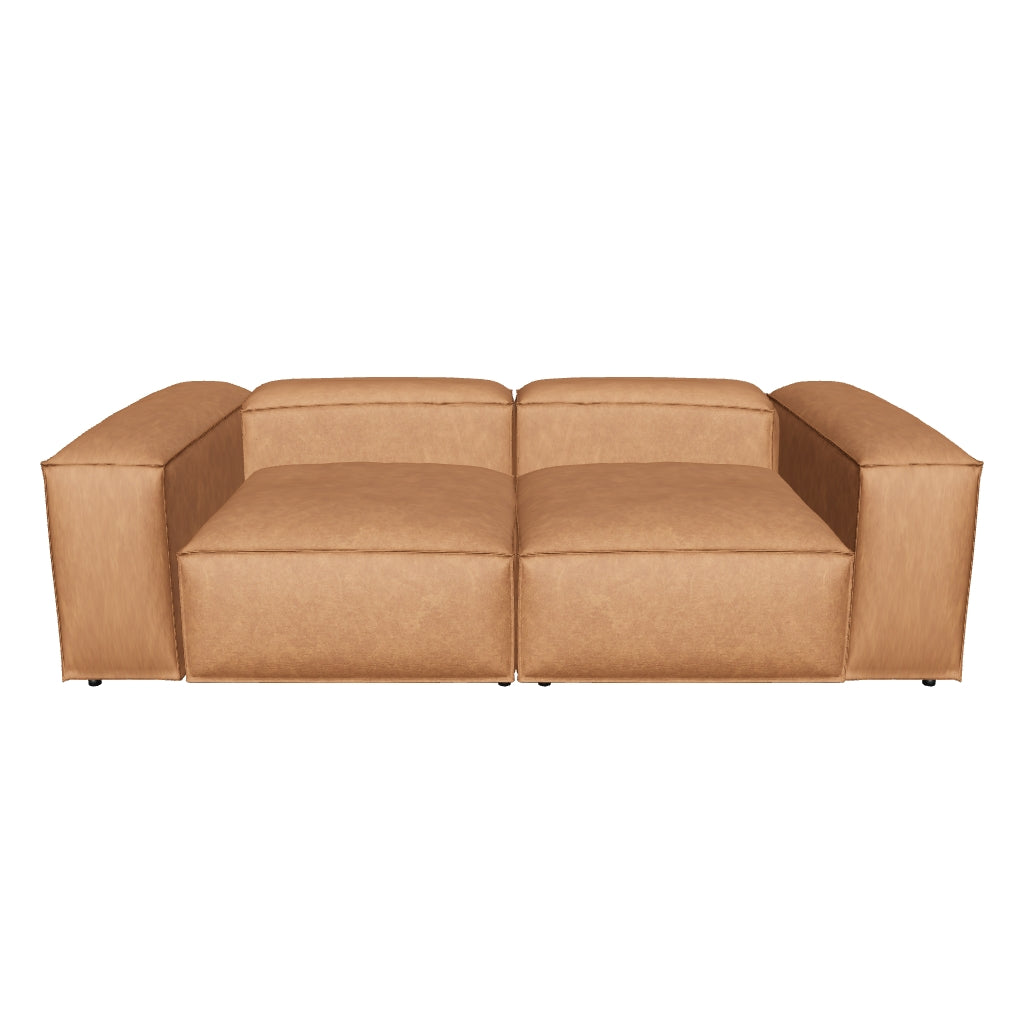 Lego Üçlü Koltuk Taba Kahve