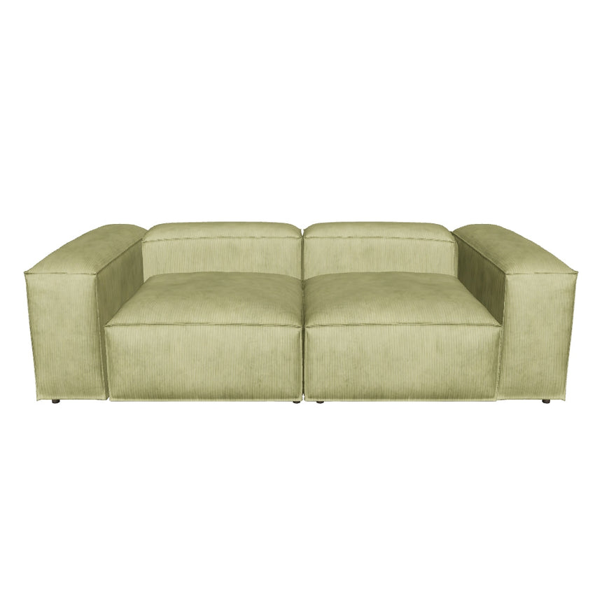 Lego Üçlü Koltuk Zeytin Yeşili Fitilli