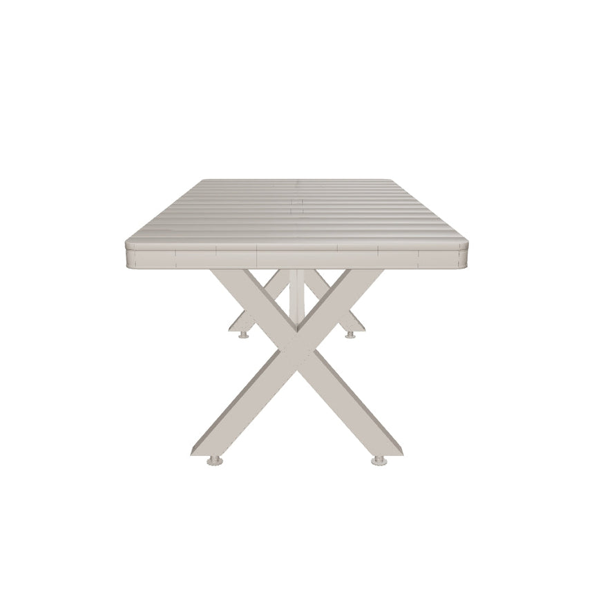 Maroon Polipropilen Yemek Masası Vizon