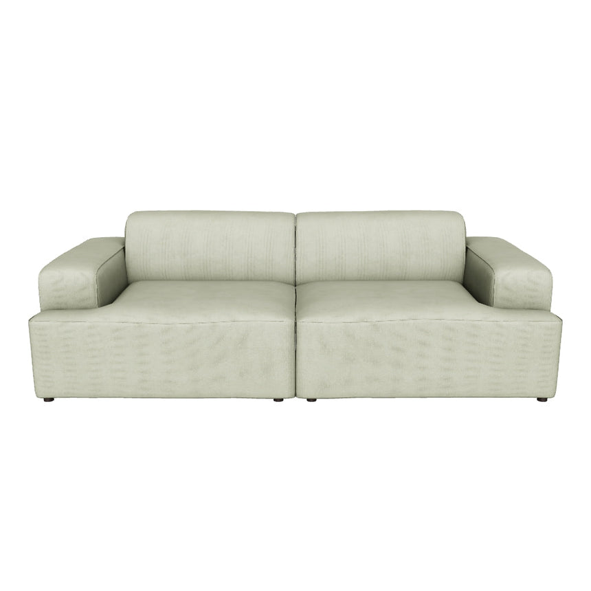 Mira İkili Koltuk Zeytin Yeşili Fitilli