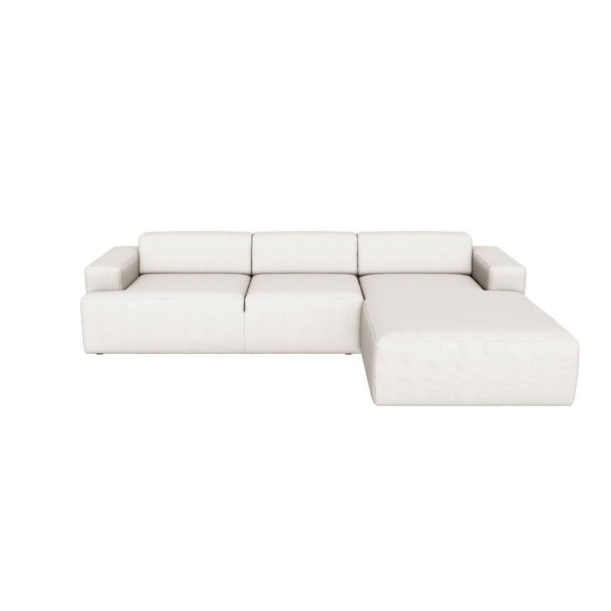 Mira Large Köşe Koltuk Bej Fitilli