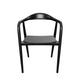 Moble Ahşap Sandalye Siyah