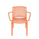 Nes Kollu Polipropilen Sandalye Portakal