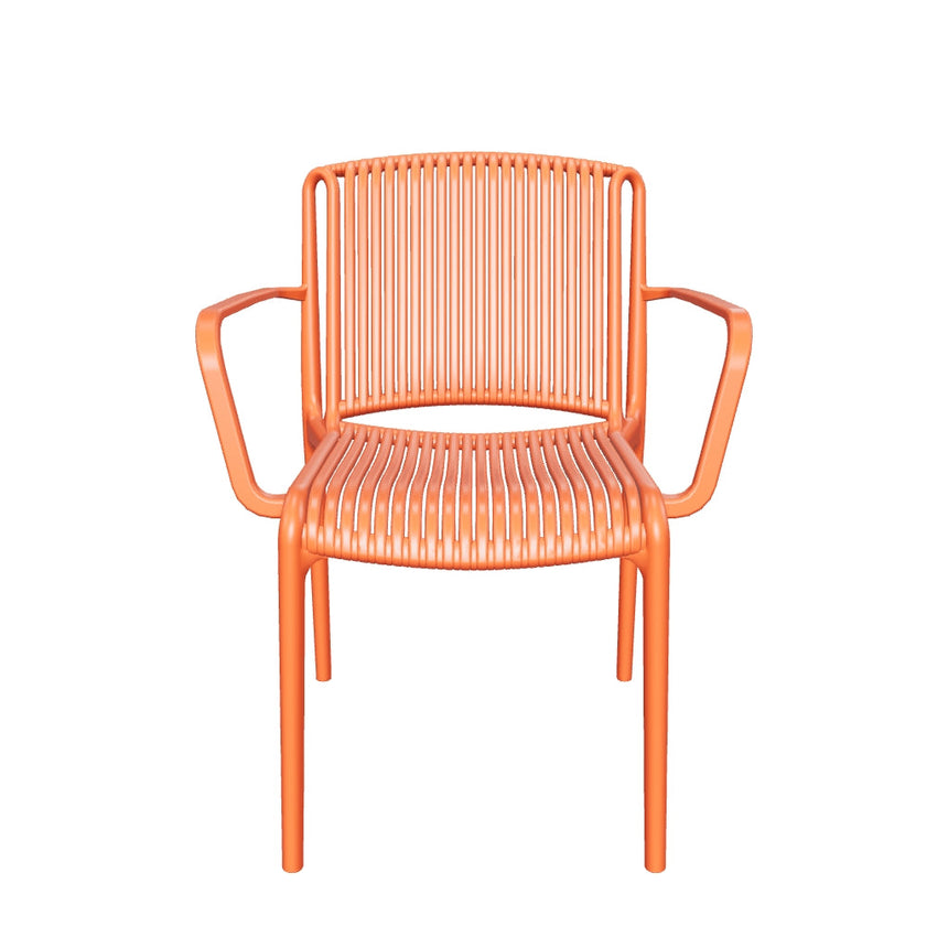 Nes Kollu Polipropilen Sandalye Portakal