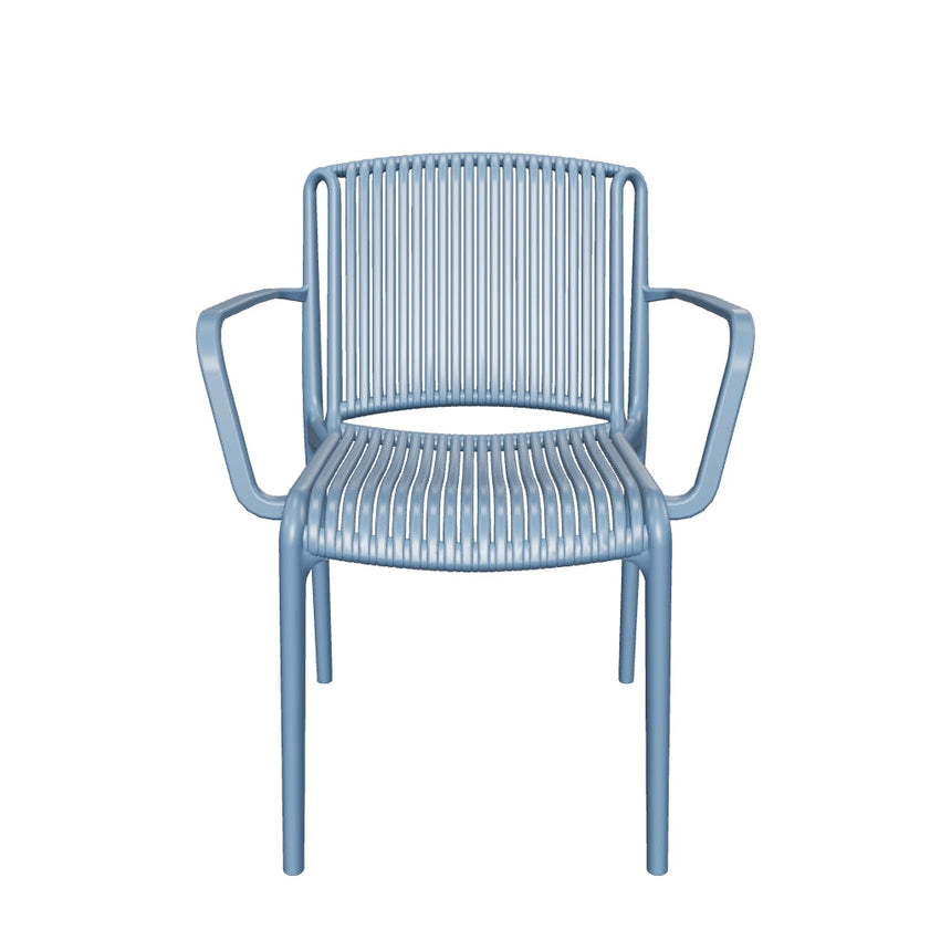 Nes Kollu Polipropilen Sandalye Saks Mavisi