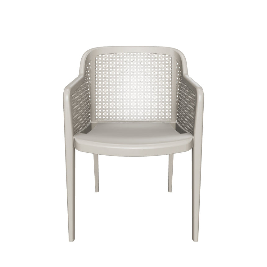 Octa Hazeran Görünümlü Polipropilen Sandalye Vizon