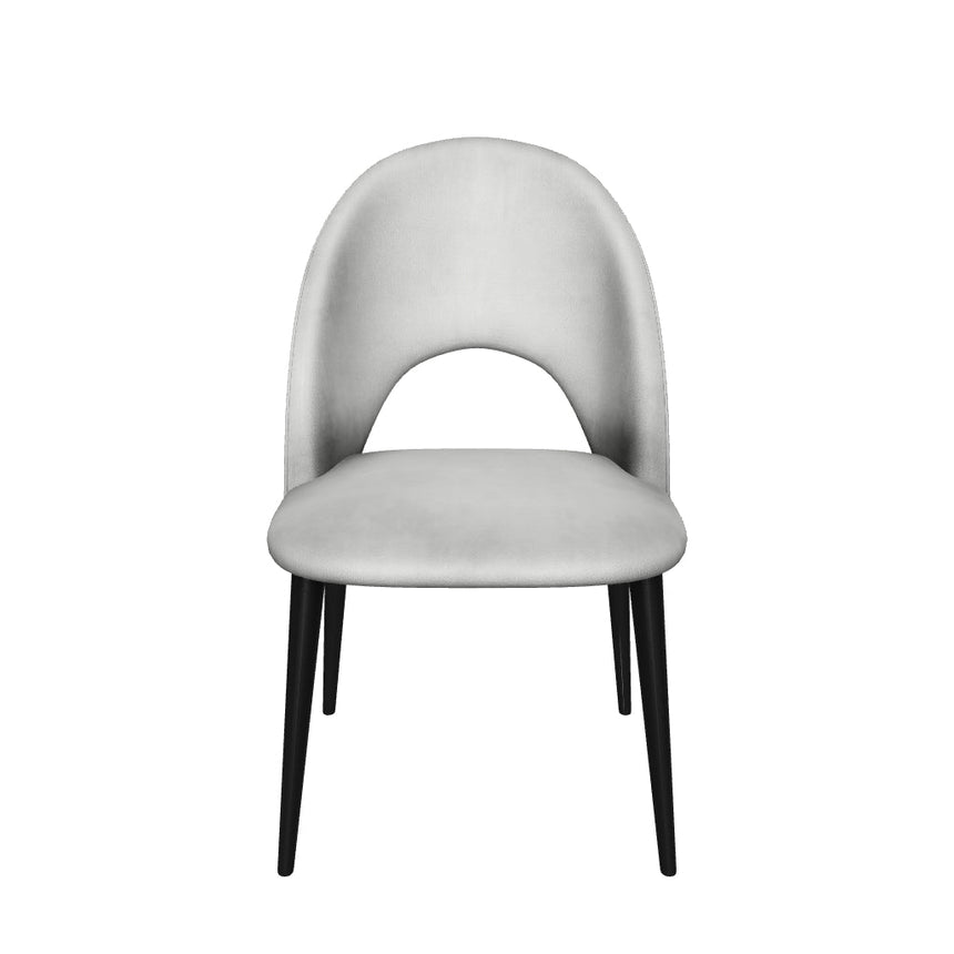 Poli Kumaş Sandalye Açık Gri