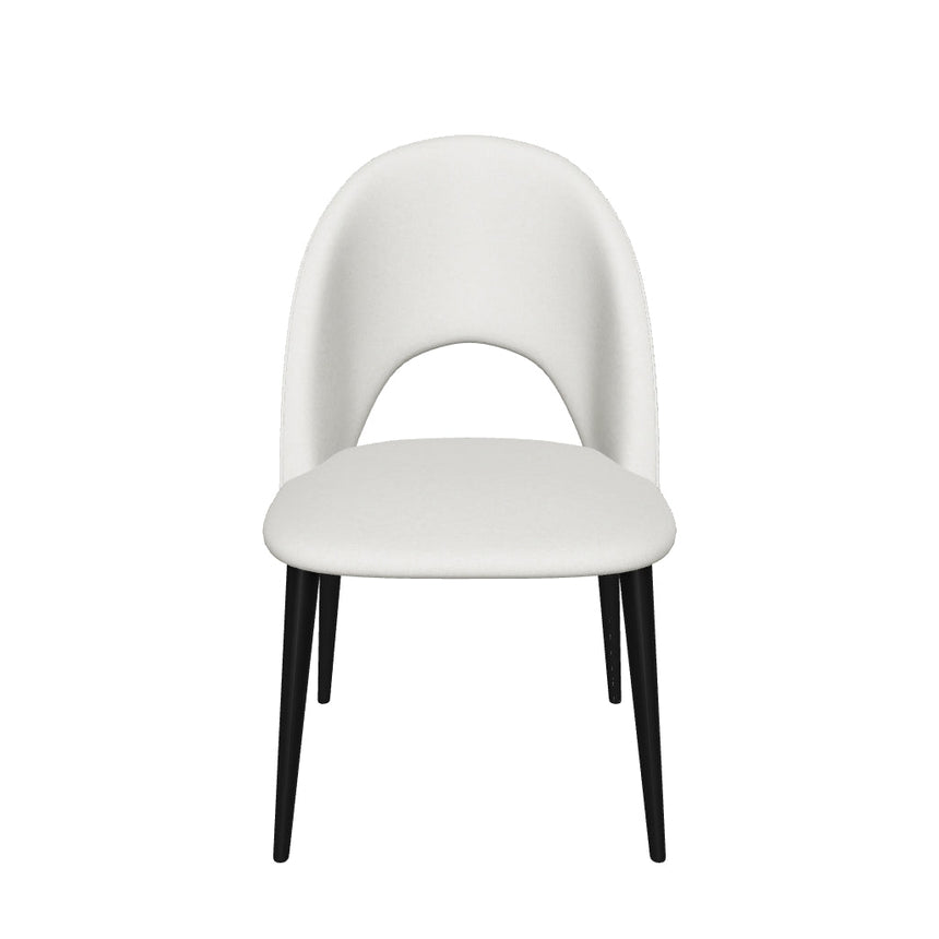 Poli Kumaş Sandalye Kırık Beyaz