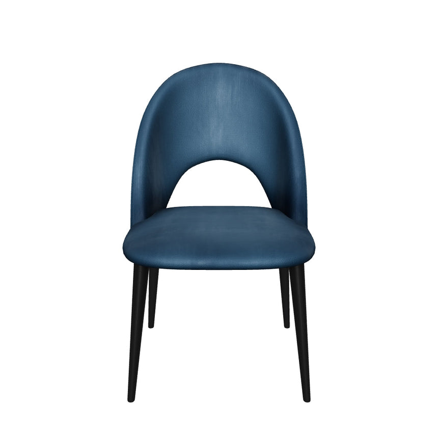 Poli Kumaş Sandalye Mavi