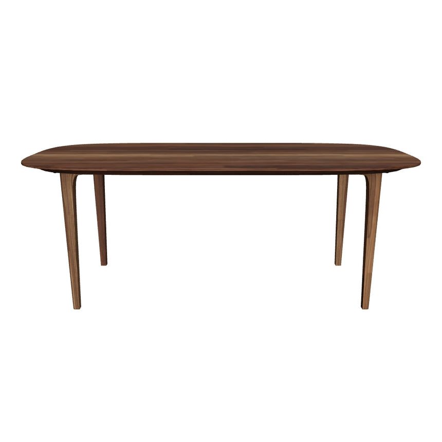 Riko Oval Ahşap Yemek Masası Ceviz