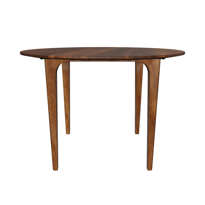 Riko Yuvarlak Ahşap Yemek Masası Ceviz