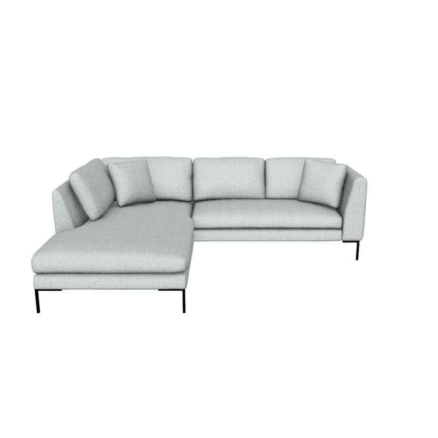 Sade Köşe Koltuk Koyu Gri