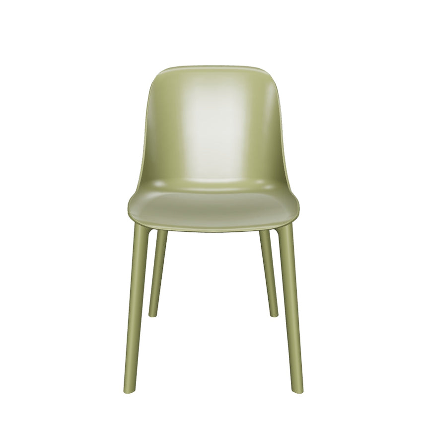 Shell P Polipropilen Sandalye Haki Yeşil